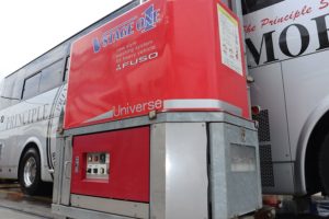 バス　洗車　写真